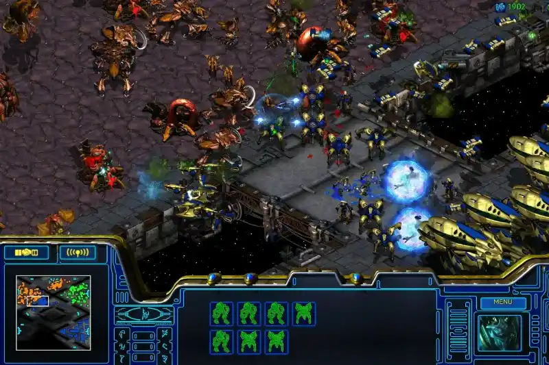 Chiến thuật mass dragoon vs zealot trong game Starcraft